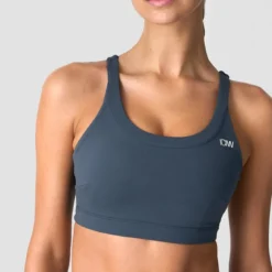 Nimble Sports Bra, Dark Dusty Blue