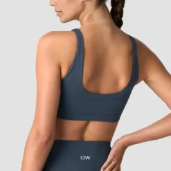 Nimble Sports Bra, Dark Dusty Blue