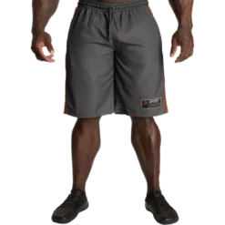 No1 Mesh Shorts, Black/Flame