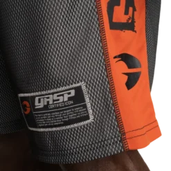 No1 Mesh Shorts, Black/Flame