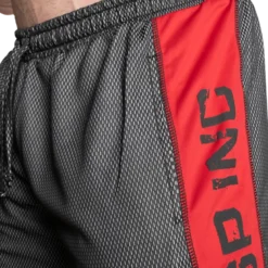No1 Mesh Shorts, Black/Red