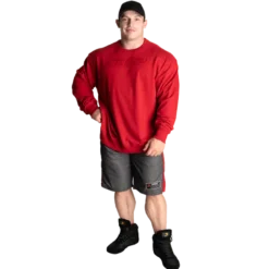 No1 Mesh Shorts, Black/Red