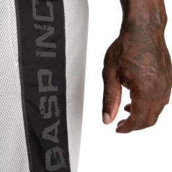 No1 Mesh Shorts, White/Black
