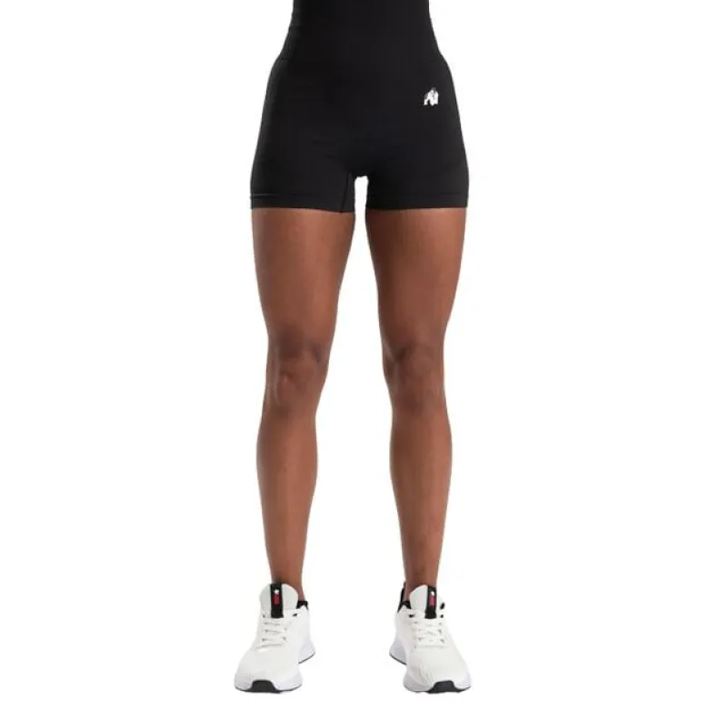Olivia Seamless Shorts, Black