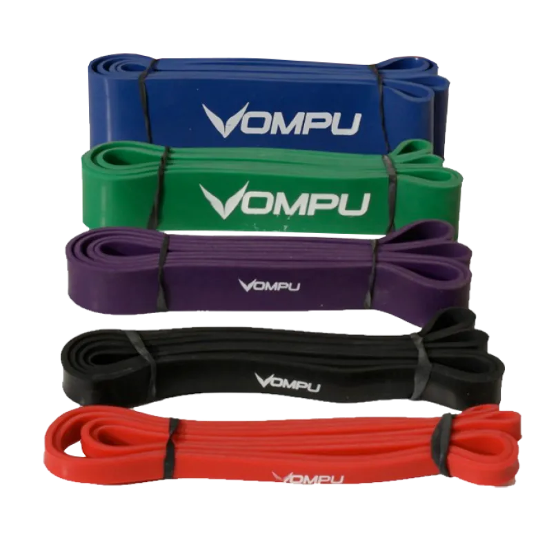 OMPU Extreme Fitness Band, Red, 200cm x 13mm