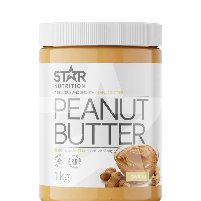 Peanøttsmør Crunchy, 1 kg