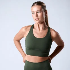 Pep Sport Bra, Kombu Green