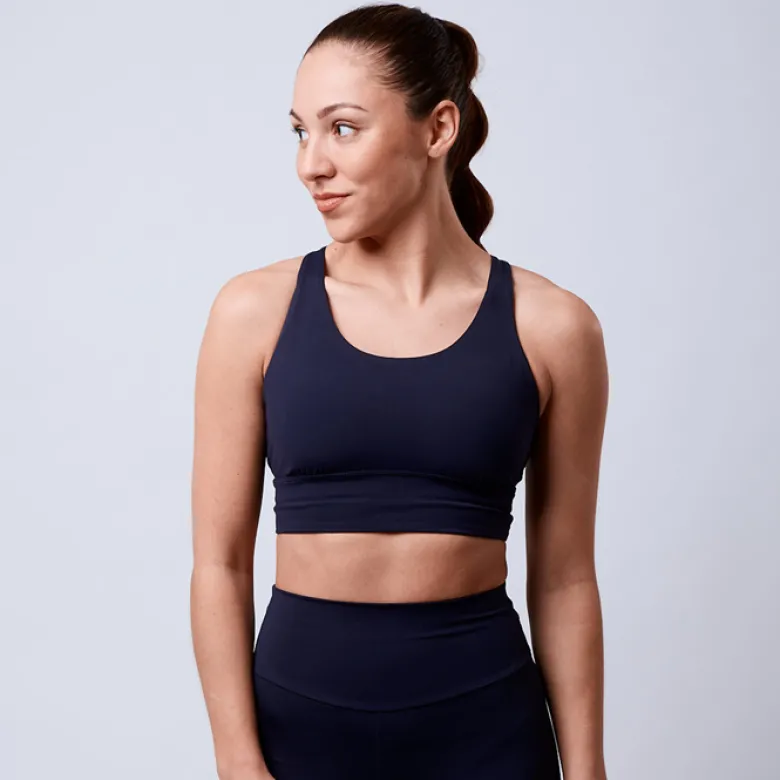 Pep Sport Bra, Night Blue