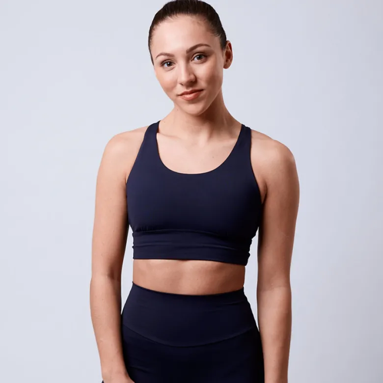 Pep Sport Bra, Night Blue