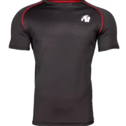 Performance Tee, Black/Red