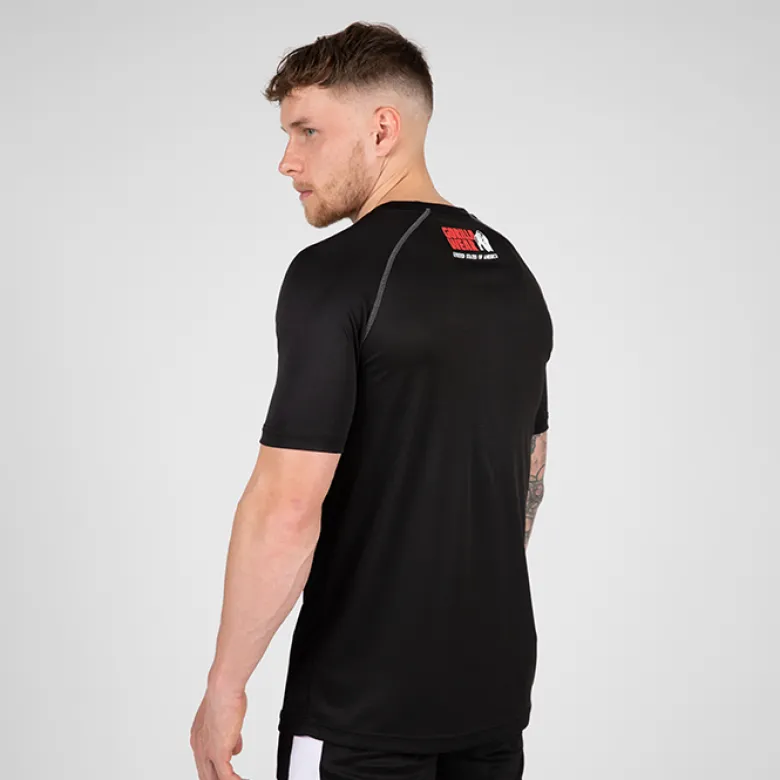 Performance T-Shirt, Black/Grey