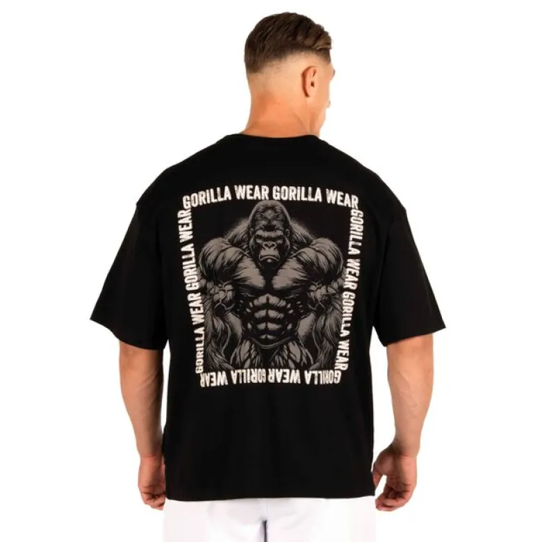 Philip Oversized T-Shirt, Black