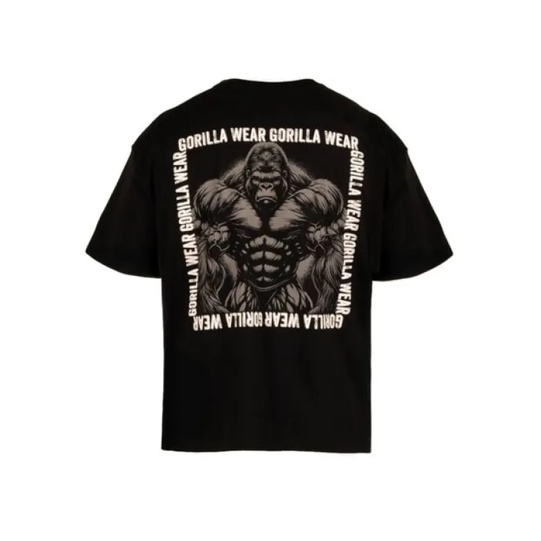 Philip Oversized T-Shirt, Black