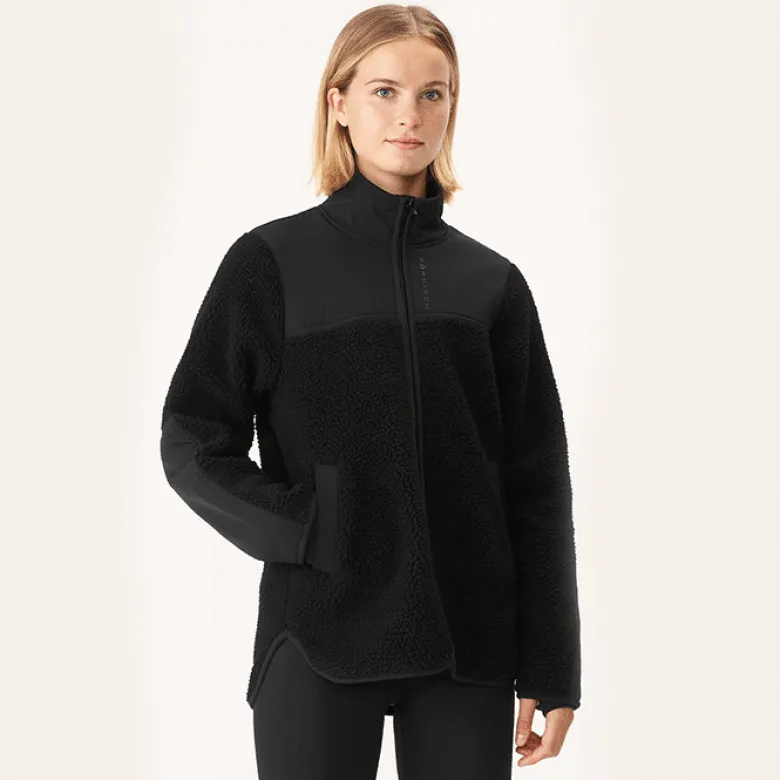 Phoebe Pile Jacket, Black