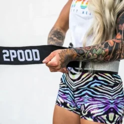 2Pood Diamond 4 Straight Weightlifting Belt