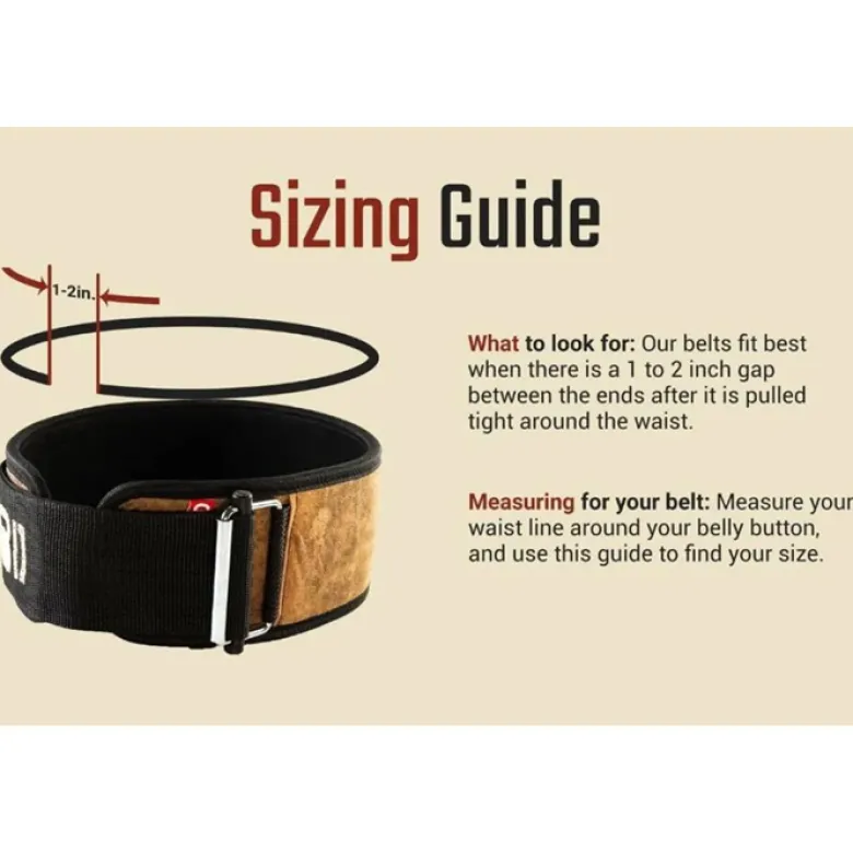 2Pood The Ranch 4 Straight Weightlifting Belt