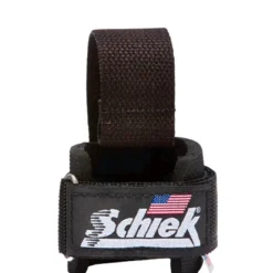 Power Lifting Straps with Dowel, Black