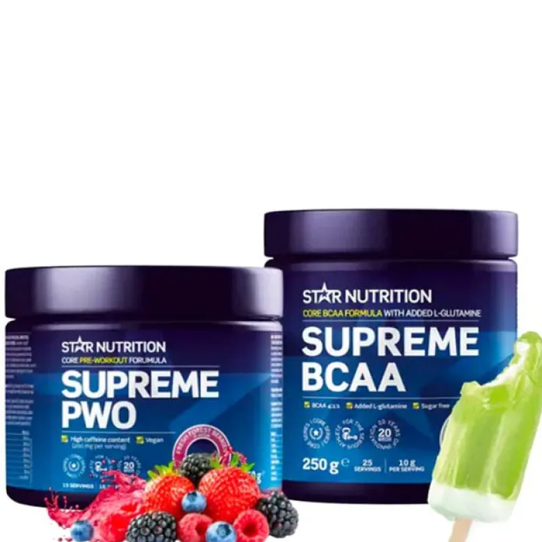 Pre- og Intra-workout: PWO + BCAA