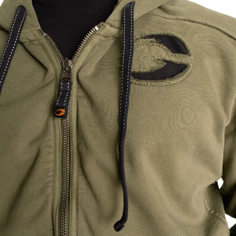 Pro Gym Hoodie, Acid Washed Green