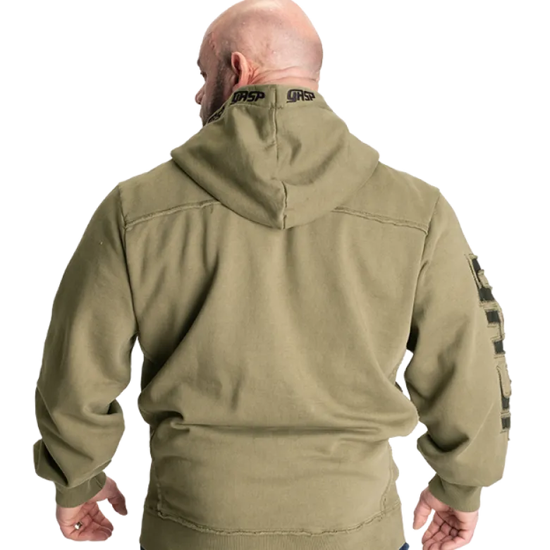 Pro Gym Hoodie, Acid Washed Green