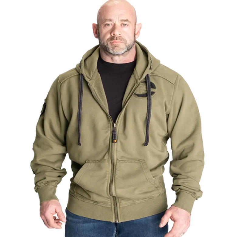 Pro Gym Hoodie, Acid Washed Green