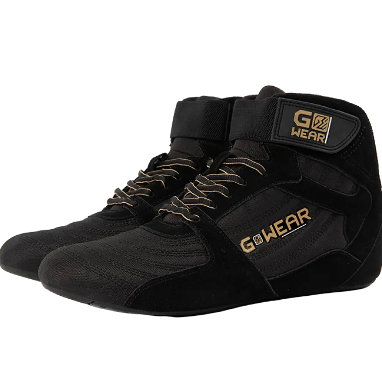 Pro High Tops, black/gold