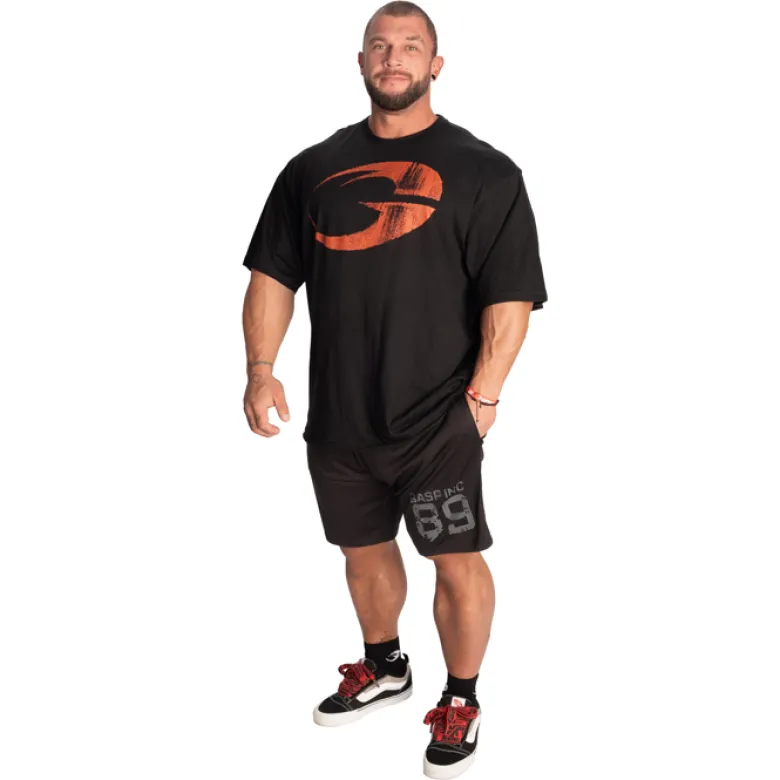 Pump Cover Iron Tee, Black/Flame