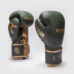 Rajadamnern x Venum Boxing Gloves Military Green, 10oz
