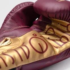 Rajadamnern x Venum Boxing Gloves Burgundy, 10oz