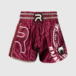Rajadamnern x Venum Muay Thai Shorts Burgundy
