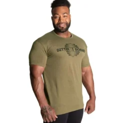 Recruit Tee, Army Green Melange