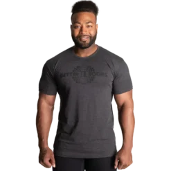 Recruit Tee, Dark Grey Melange