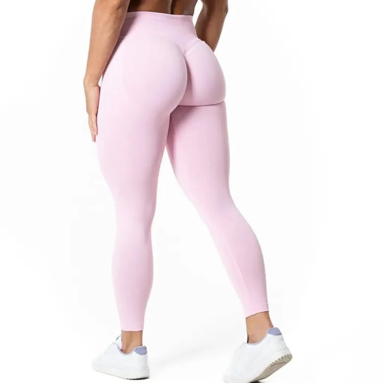 Relode Aura Seamless Scrunch Tights Regular Light Pink