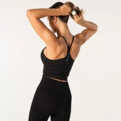 Relode Core Singlet Top, Black