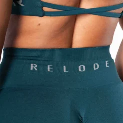 Relode Prime Scrunch Tights, Teal