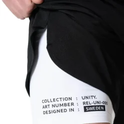 Relode Unity Shorts, Black & White