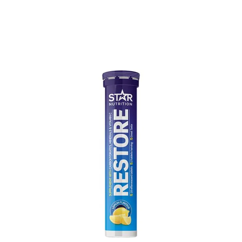 Restore Elektrolytter 16 brusetabletter Sitrus