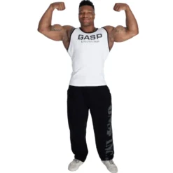 Ribbed T-back, White