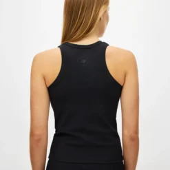 Rib Drymotion Singlet, Black