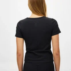 Rib Drymotion Tee, Black
