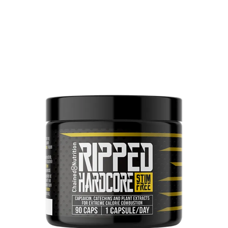 Ripped Hardcore Stimfree Fettforbrenner 90 kapsler