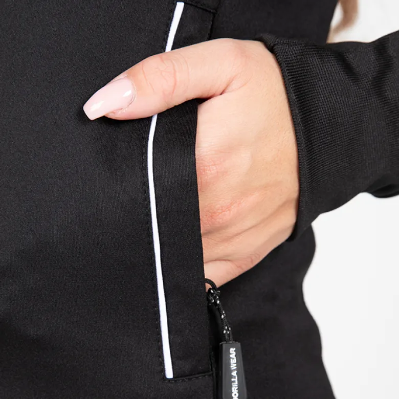 Rochelle Track Jacket, Black