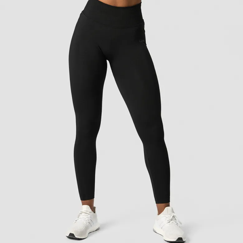 Rush Seamless Tights, Black