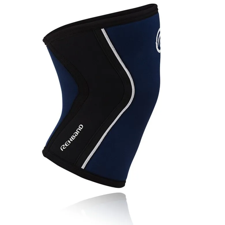RX Knee Sleeve, 5mm, Navy/Black