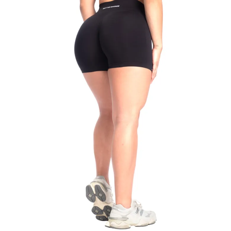 Scrunch shorts, Black