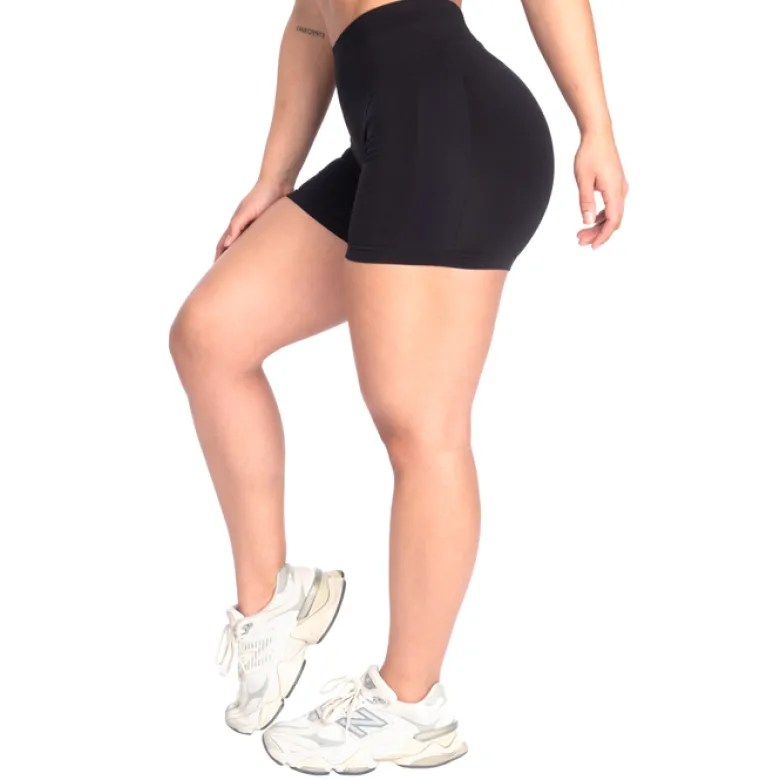 Scrunch shorts, Black