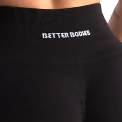 Scrunch shorts, Black