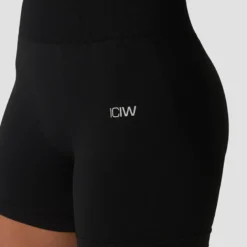 Sculpt Seamless Midi Shorts, Black