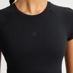 Seamless Flex Tee, Black