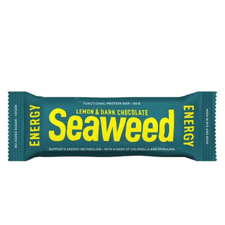 Seaweed Energy Protein Bar Fresh Lemon 50 g